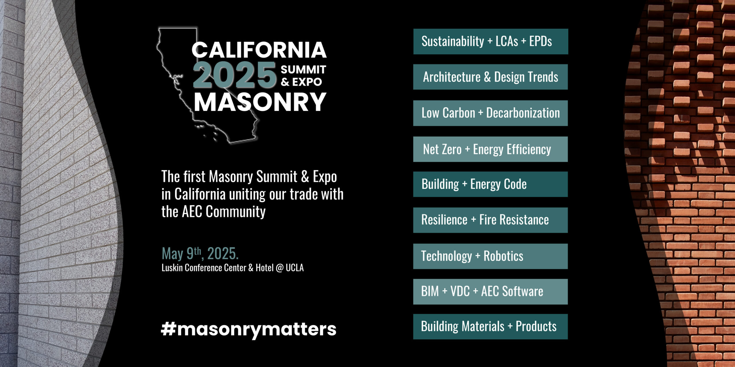 California Masonry Summit and Expo 2025